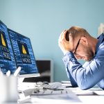 Ransomware Malware Attack. Business Computer Hacked. Security Breach