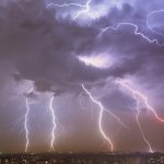 Curtain of lightning over city - HospitalityLawyer.com®