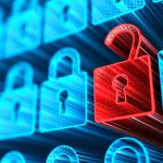 Encryption your data Digital Lock Hacker attack and data breach Big data with encrypted computer code Safe your data Cyber internet security and privacy concept Database storage 3d illustration - HospitalityLawyer.com®