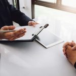 Experimental or interviewing hr are asking psychological questions with job seekers - HospitalityLawyer.com®