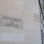Department of Justice Sign - Washington DC - HospitalityLawyer.com®